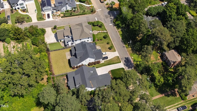 911 Canterbury Rd, Raleigh, NC 27607 - aerial view of property's location with nearby suburban area