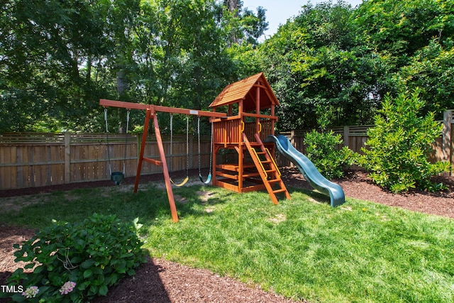 911 Canterbury Rd, Raleigh, NC 27607 - view of jungle gym