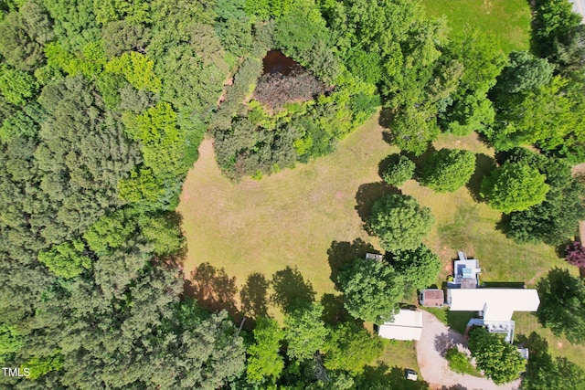 8089 Crawford Currin Rd, Oxford, NC 27565 - aerial view of a heavily wooded area