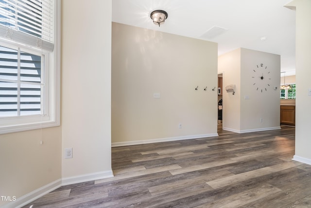 6 Beaver Creek Ln, Durham, NC 27703 - unfurnished room with wood finished floors and baseboards