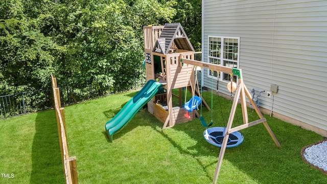 6 Beaver Creek Ln, Durham, NC 27703 - view of jungle gym