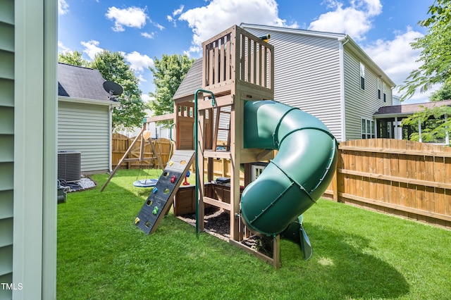6 Beaver Creek Ln, Durham, NC 27703 - view of jungle gym