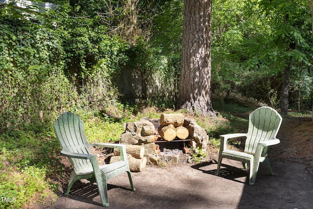 126 Barclay Rd, Chapel Hill, NC 27516 - view of patio