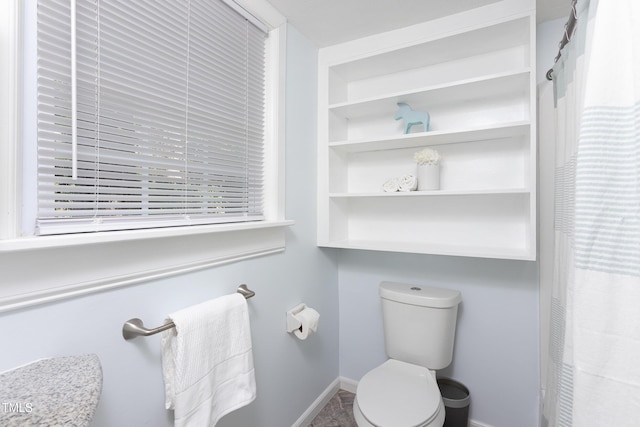 126 Barclay Rd, Chapel Hill, NC 27516 - bathroom featuring baseboards and toilet