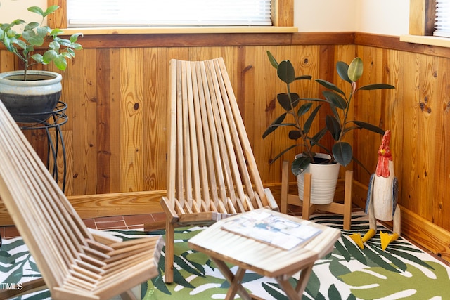 126 Barclay Rd, Chapel Hill, NC 27516 - sitting room with wood walls