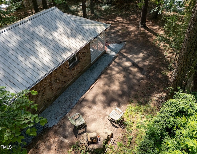 126 Barclay Rd, Chapel Hill, NC 27516 - drone / aerial view