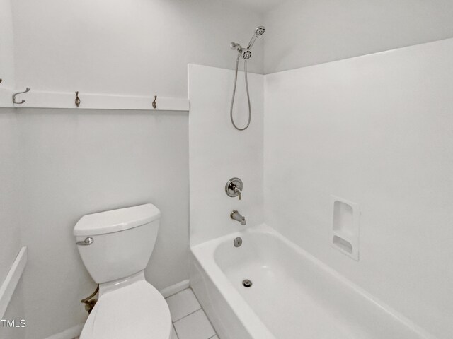105 Crosswaite Way, Cary, NC 27518 - full bath with toilet,  shower combination, and tile patterned flooring