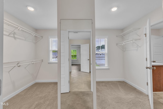 3449 S Beaver Ln, Raleigh, NC 27604 - walk in closet with light carpet