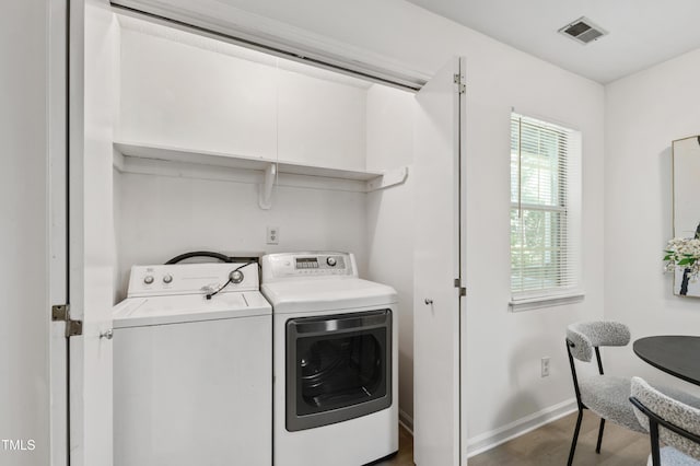 407 Gooseneck Dr Unit B1, Cary, NC 27513 - washroom featuring washer and dryer and wood finished floors
