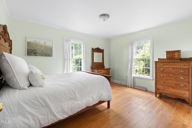 816 Miller Rd, Hillsborough, NC 27278 - bedroom featuring light wood-type flooring and baseboards