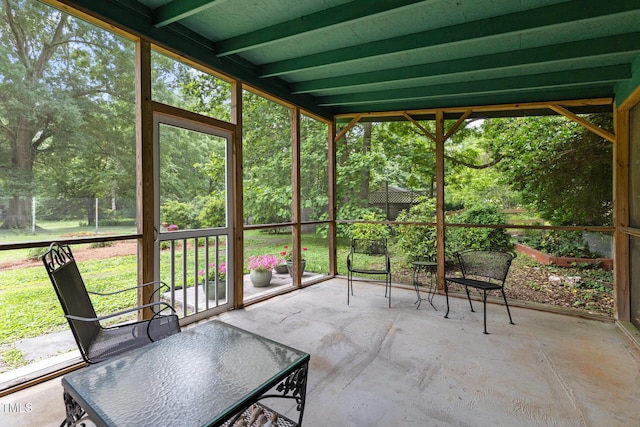 816 Miller Rd, Hillsborough, NC 27278 - view of unfurnished sunroom
