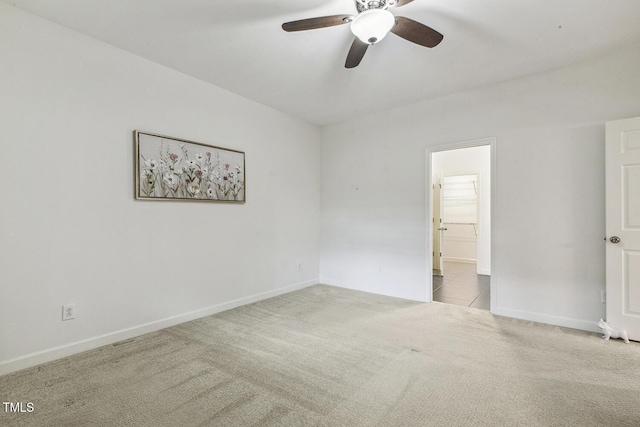 309 Plank Bridge Way, Morrisville, NC 27560 - unfurnished room featuring carpet flooring, ceiling fan, and baseboards