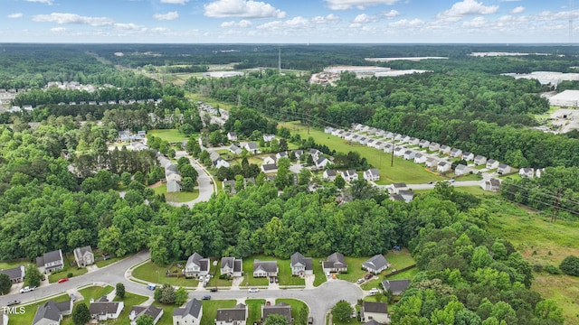 5408 Gunnette Dr, Raleigh, NC 27610 - view of property location with nearby suburban area and a forest