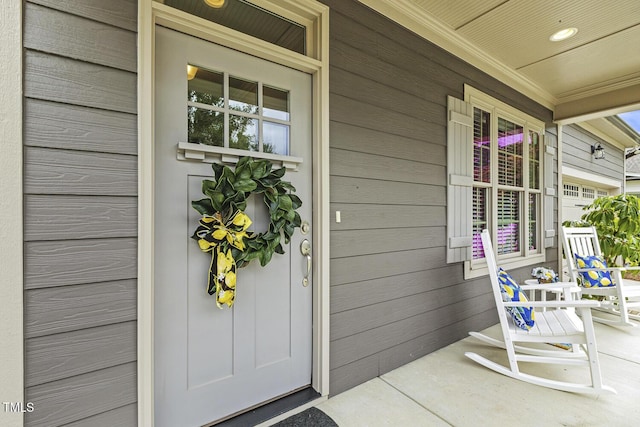 1374 Patriot Points Way, Fuquay Varina, NC 27526 - property entrance featuring a porch