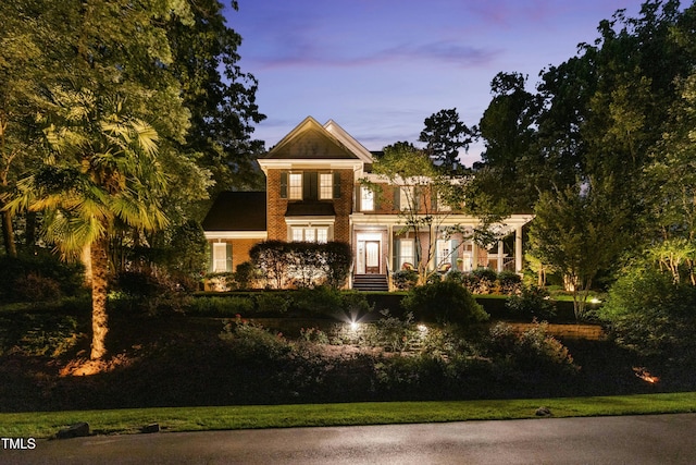 4021 Chaumont Dr, Apex, NC 27539 - view of front of property with brick siding