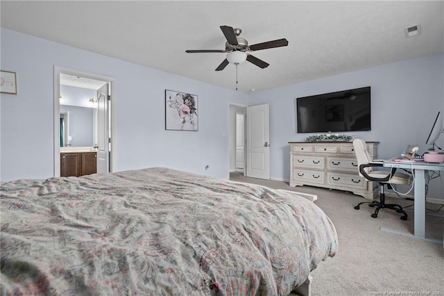 332 Dundee Cir, Raeford, NC 28376 - bedroom featuring carpet, baseboards, and ceiling fan