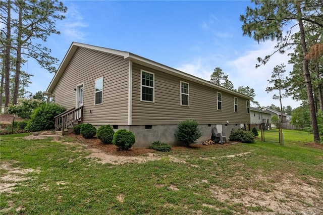 345 Pickett Cir, Vass, NC 28394 - view of property exterior with a gate