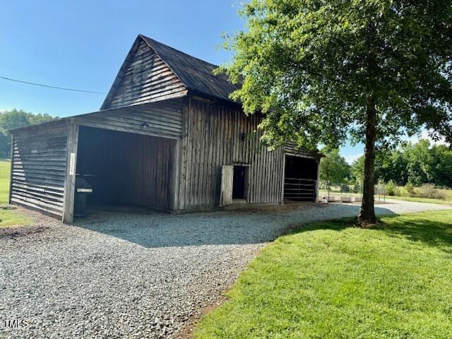 8365 Aaron Creek Church Rd, Oxford, NC 27565 - view of outdoor structure