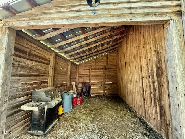 8365 Aaron Creek Church Rd, Oxford, NC 27565 - view of unfinished attic