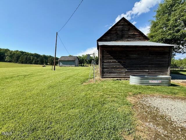 8365 Aaron Creek Church Rd, Oxford, NC 27565 - view of green lawn