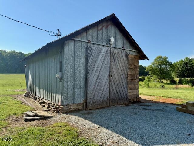 8365 Aaron Creek Church Rd, Oxford, NC 27565 - view of outbuilding