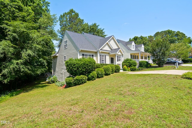 106 Gumdrop Path, Apex, NC 27502 - cape cod house with a front yard