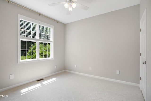 106 Gumdrop Path, Apex, NC 27502 - unfurnished room featuring carpet, baseboards, and ceiling fan
