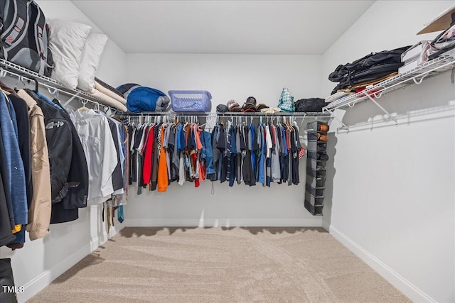 247 Axis Deer Ln, Garner, NC 27529 - spacious closet featuring carpet flooring
