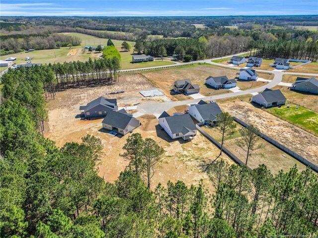 91 Laramie Ln, Selma, NC 27576 - overview of rural landscape featuring a forest