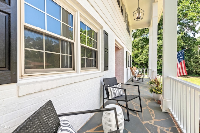 307 Country Club Dr, Durham, NC 27712 - view of covered porch