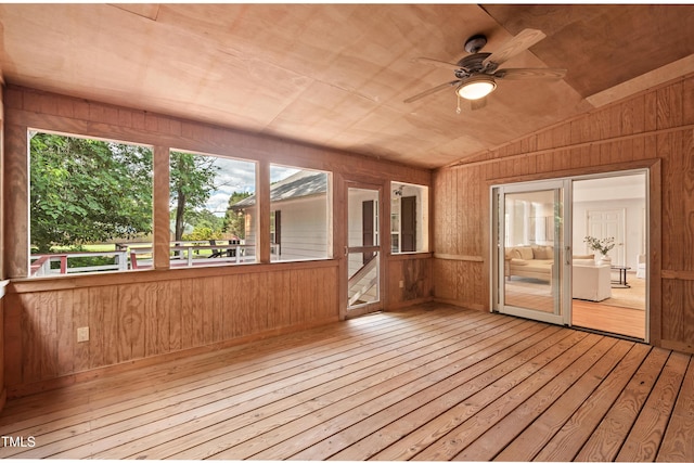 307 Country Club Dr, Durham, NC 27712 - unfurnished sunroom with healthy amount of natural light and vaulted ceiling