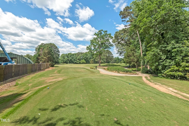 307 Country Club Dr, Durham, NC 27712 - view of community with view of wooded area and view of golf course
