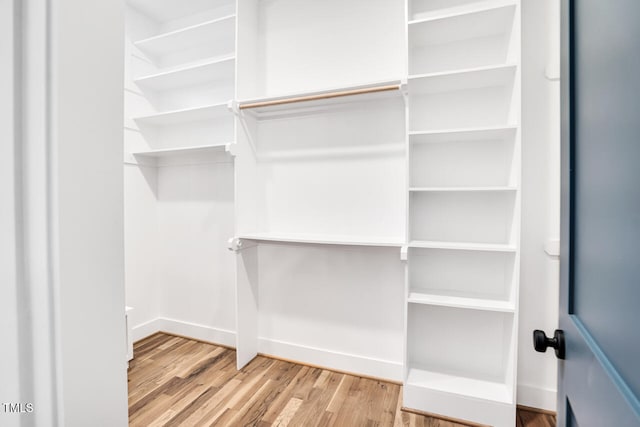 606 Velma Hopkins Ln, Raleigh, NC 27603 - walk in closet with wood finished floors