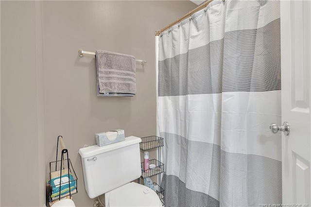 2251 Hackney Loop, Fayetteville, NC 28304 - bathroom with toilet and a shower with curtain
