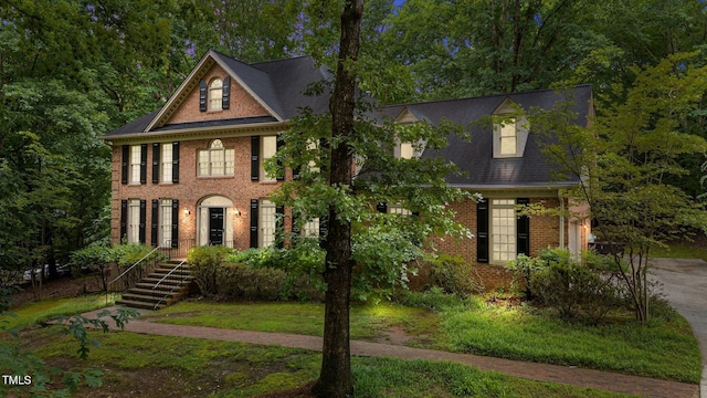 220 Dalton Dr, Raleigh, NC 27615 - colonial home with brick siding