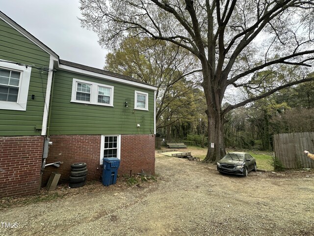 2505 Chapel Hill Rd, Durham, NC 27707 - view of property exterior featuring brick siding