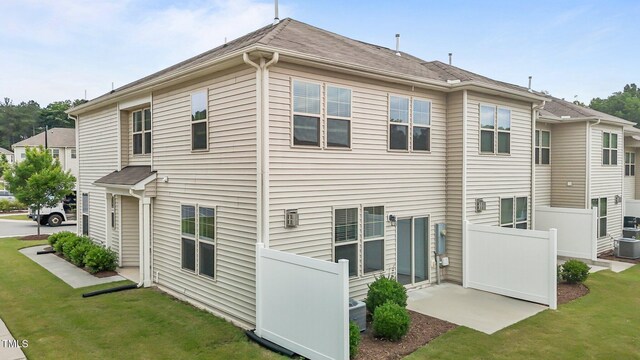 1102 Latitude Dr, Durham, NC 27713 - view of rear view of house