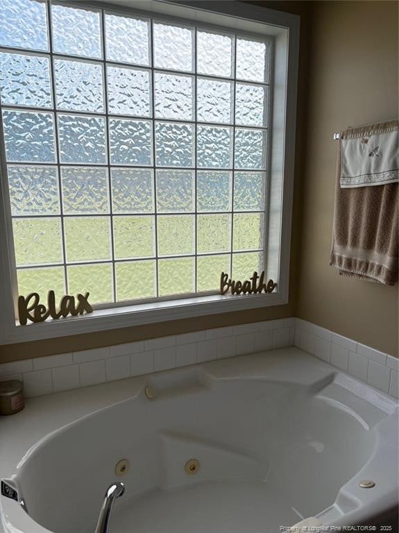 135 Paulownia Dr, Saint Pauls, NC 28384 - full bath featuring a jetted tub