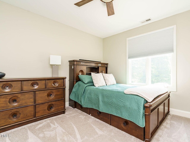 410 Mountain Laurel, Chapel Hill, NC 27517 - bedroom featuring carpet, baseboards, and a ceiling fan