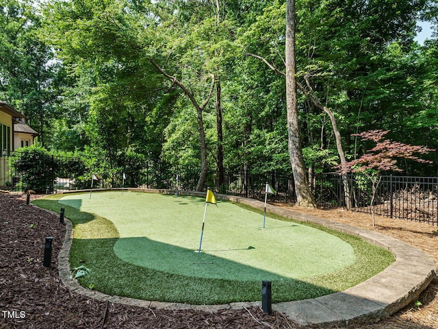 410 Mountain Laurel, Chapel Hill, NC 27517 - view of property's community with a putting green