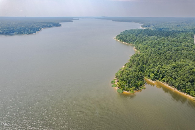410 Mountain Laurel, Chapel Hill, NC 27517 - bird's eye view of a heavily wooded area and a large body of water