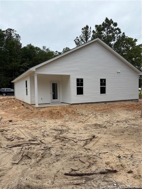 924 Stevens St, Raeford, NC 28376 - view of rear view of property