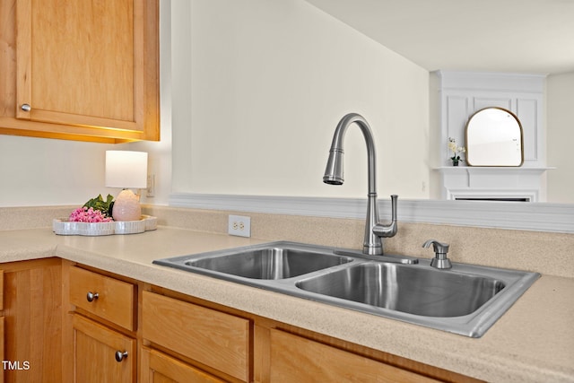 8151 Rhiannon Rd, Raleigh, NC 27613 - kitchen featuring a sink and light countertops