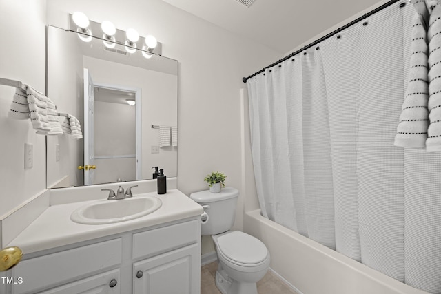 8151 Rhiannon Rd, Raleigh, NC 27613 - bathroom with vanity and shower / bathtub combination with curtain