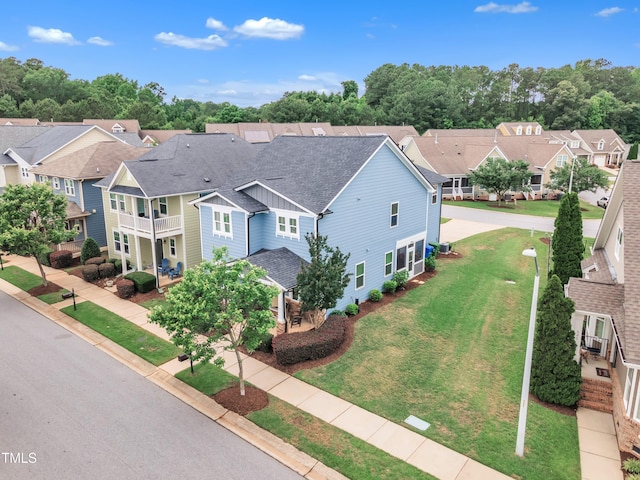 533 Duchart Ln, Fuquay Varina, NC 27526 - aerial perspective of suburban area