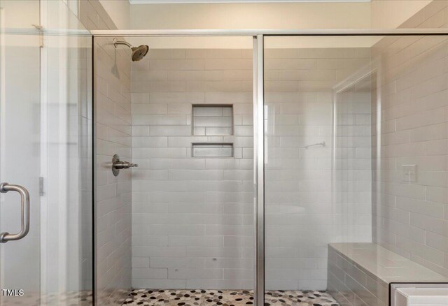 1779 Walter Grissom Rd, Kittrell, NC 27544 - bathroom with a stall shower