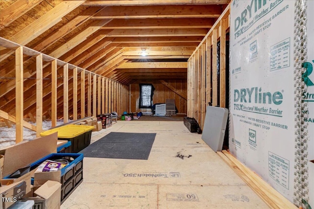 1779 Walter Grissom Rd, Kittrell, NC 27544 - view of unfinished attic