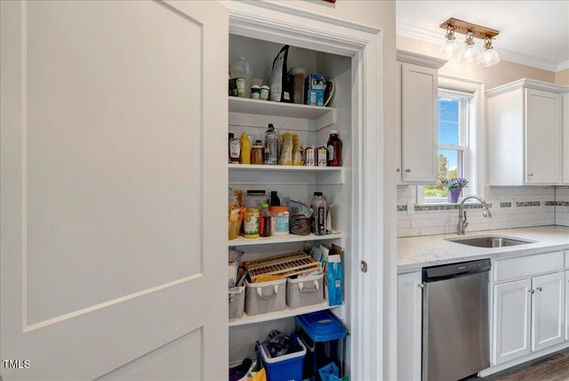 1779 Walter Grissom Rd, Kittrell, NC 27544 - pantry featuring a sink