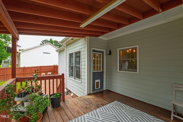 102 W Hill Dr, Cary, NC 27519 - view of wooden deck