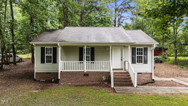 627 Gaslight Trl, Wendell, NC 27591 - bungalow with covered porch and crawl space